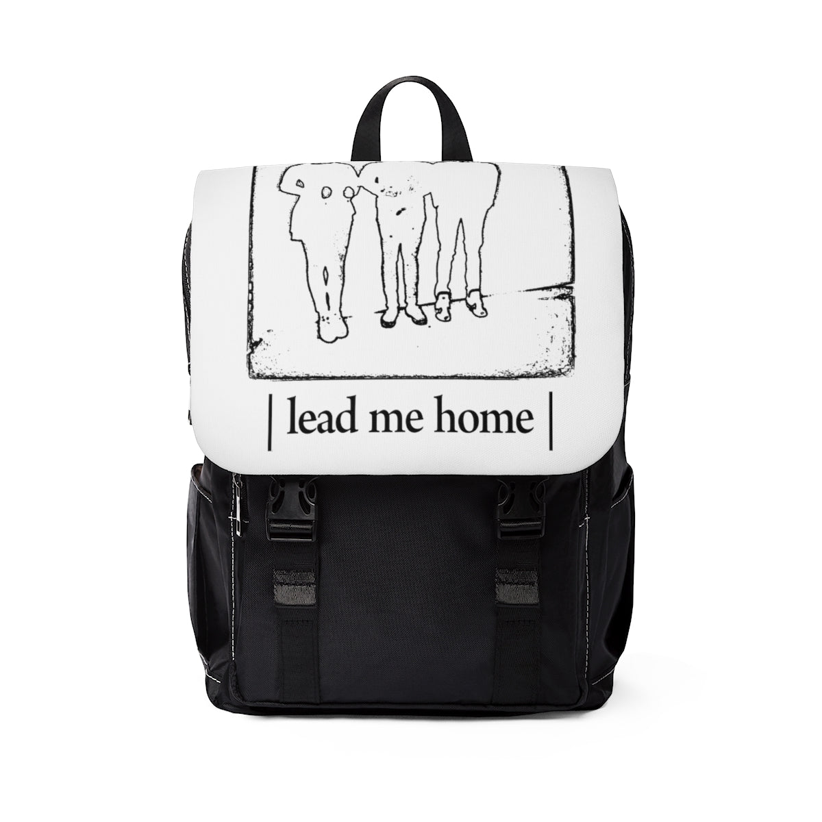 "lead me home" backpack